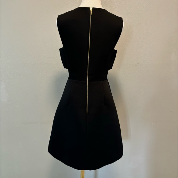 Kate Spade Cutout A-Line Dress Breath of Fresh Air Size 6 Black - Picture 3 of 13